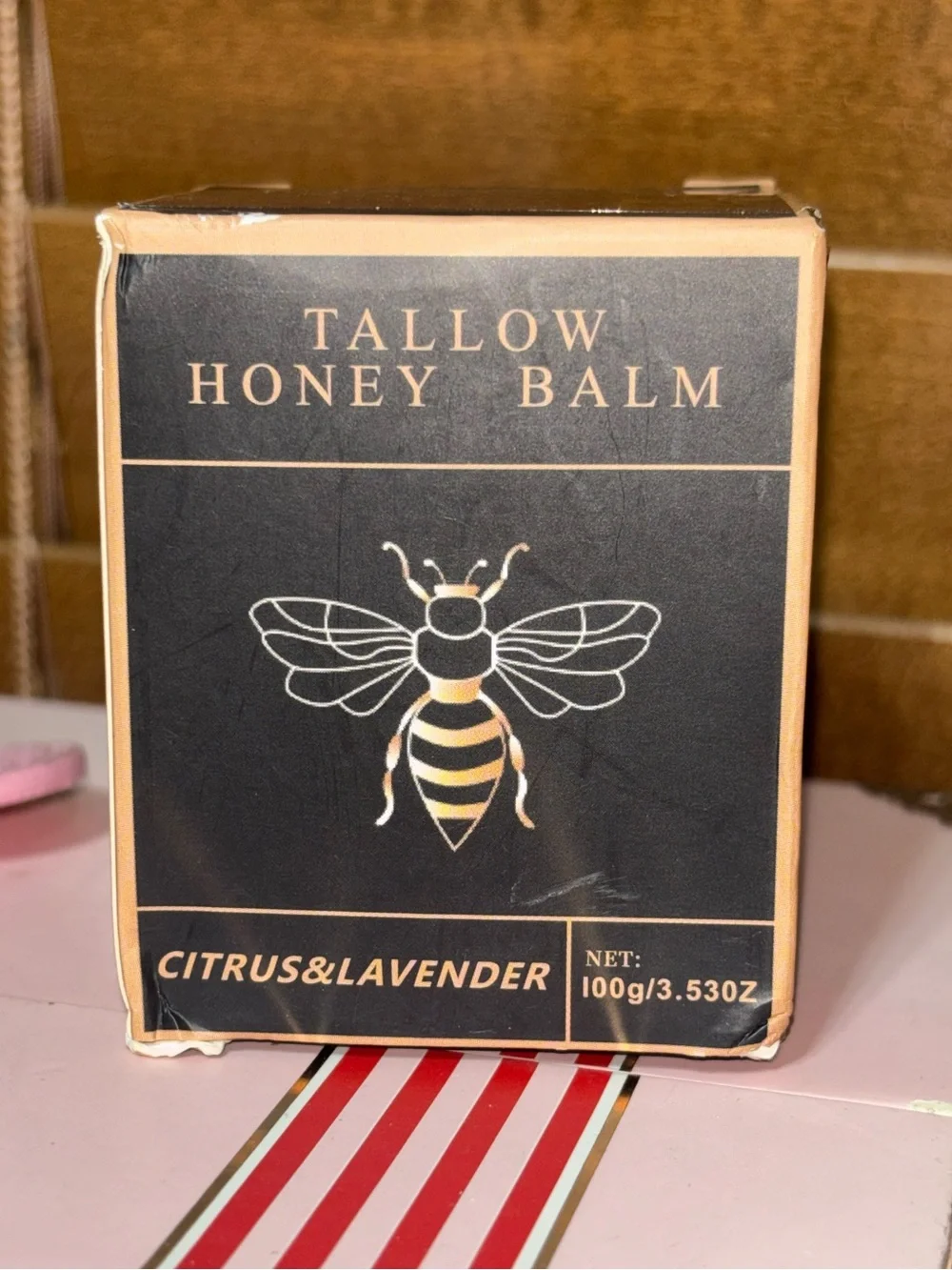 Tallow Honey Balm Citrus & Lavender 100g